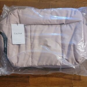 Calpak LUKA Rose Quartz (Blush) Quilted Bag